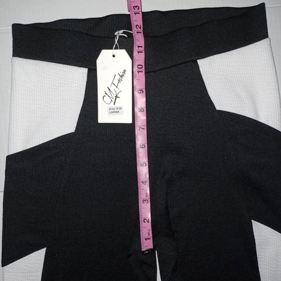 CM FASHION WOMEN'S RIBBED JOGGER STYLE PANTS - Picture 6 of 10